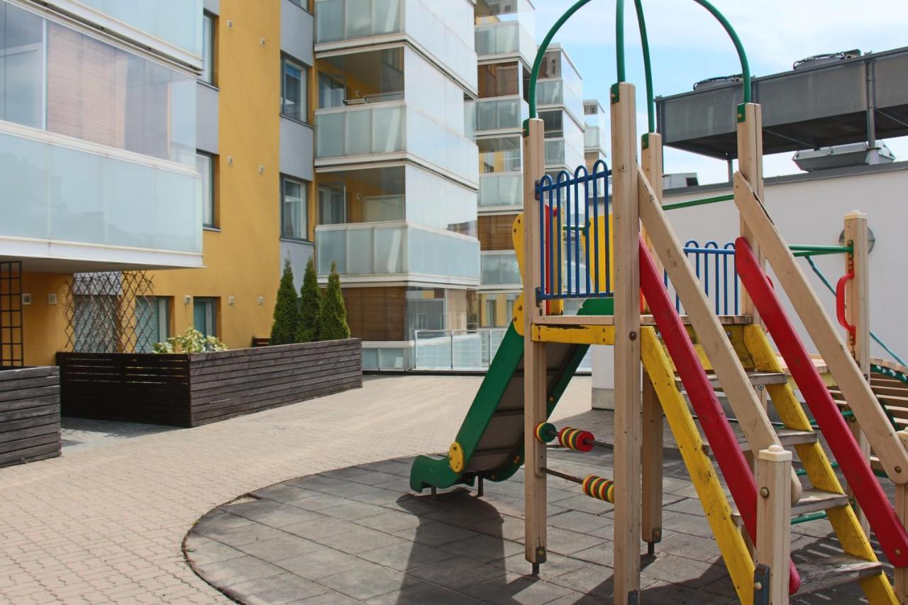 New Modern 4-Room Apartment With Big Balcony And Undeground Parking In Center Of Tallin Zewnętrze zdjęcie